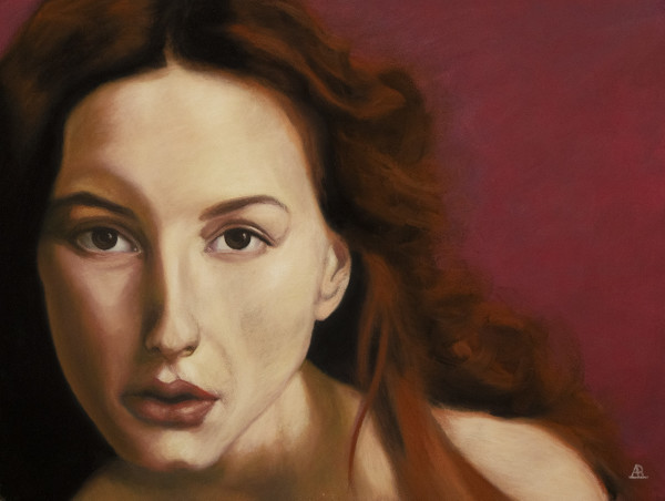 Pastel Portrait study by André Romijn