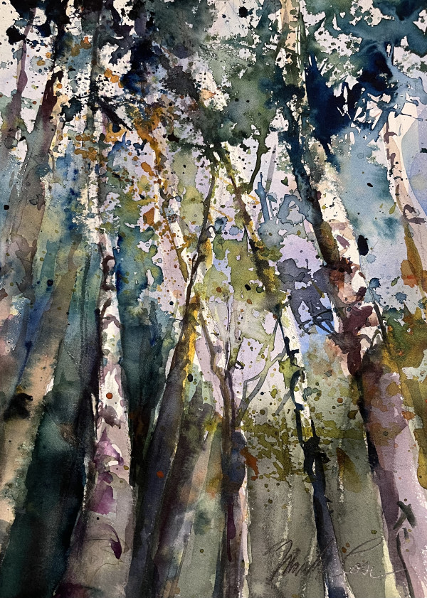 Even More Birches by Marilyn Rose