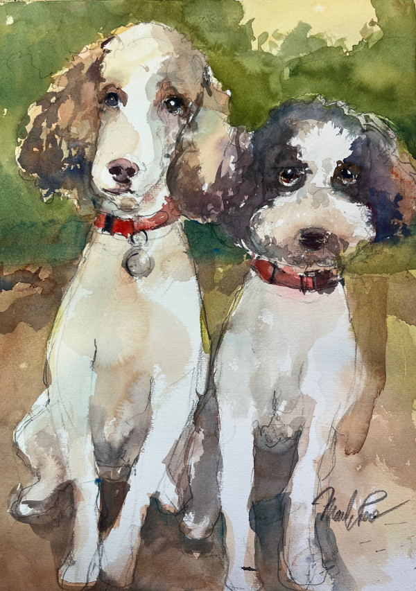 Olive and Biggie by Marilyn Rose