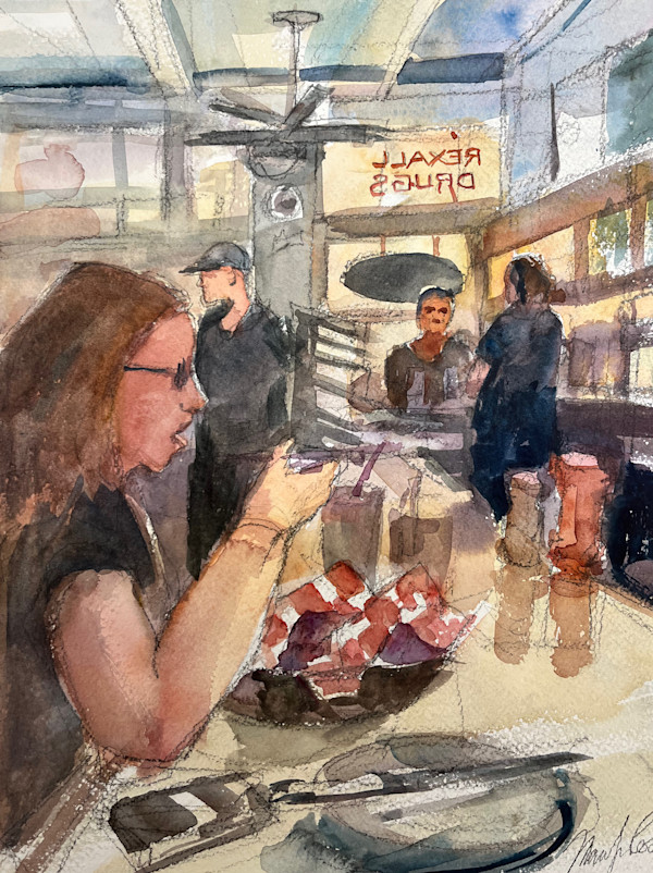 The Lunch Counter by Marilyn Rose