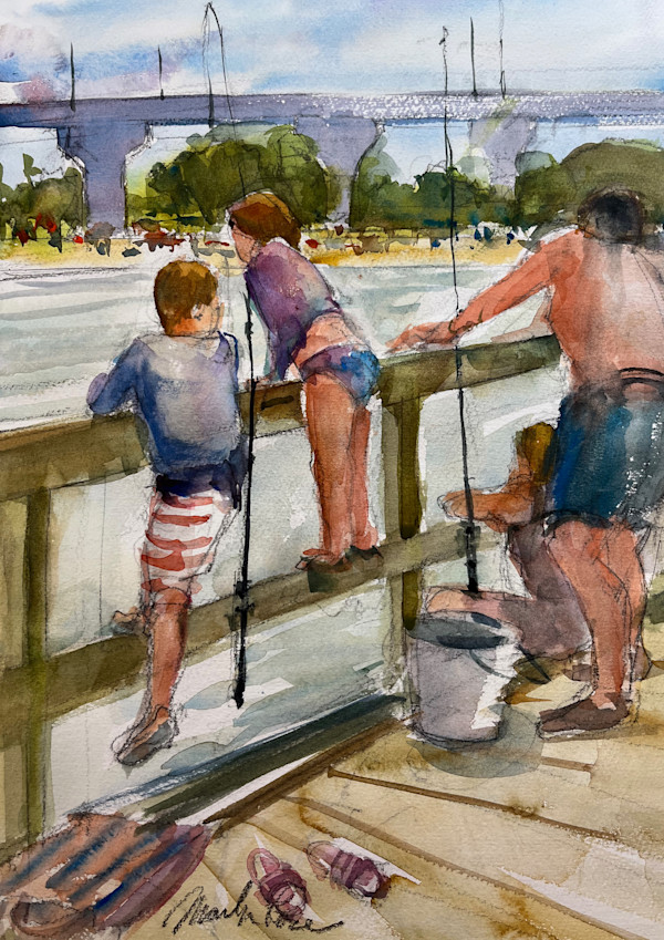 Fishin' by Marilyn Rose