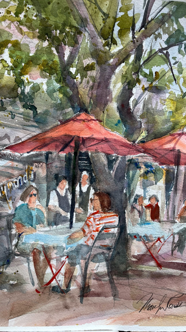 Lunch at Raymond's by Marilyn Rose