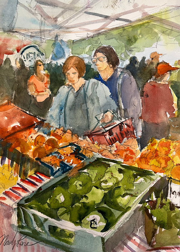 Sunday Farmer’s Market by Marilyn Rose
