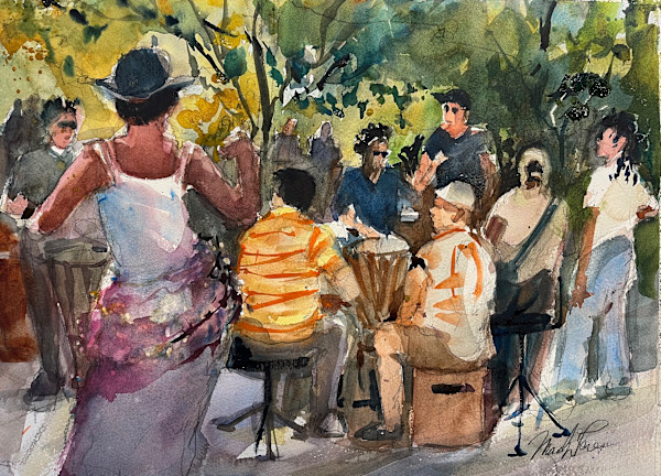 Dancing to the Beat by Marilyn Rose