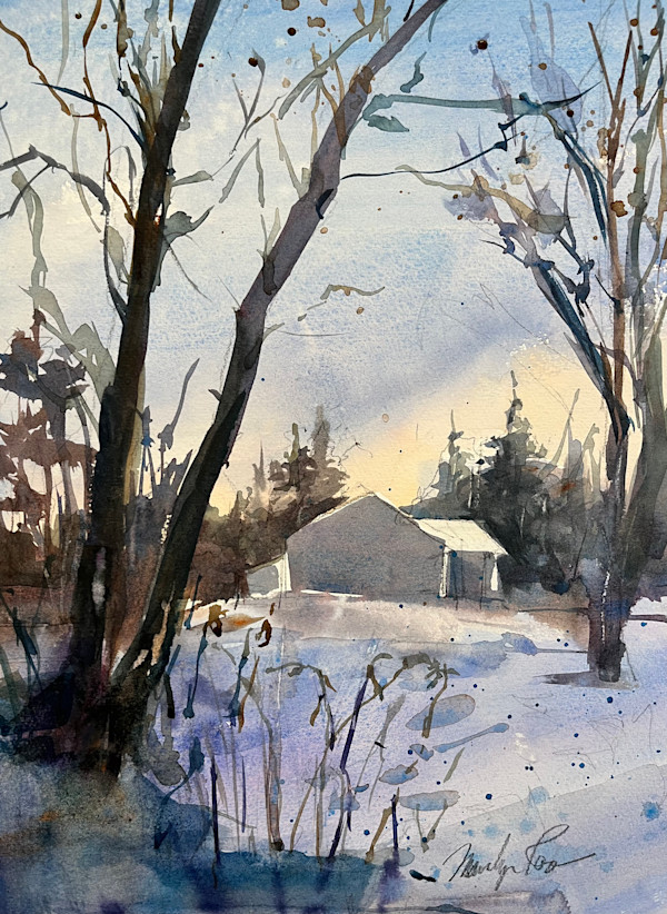 First Snow by Marilyn Rose