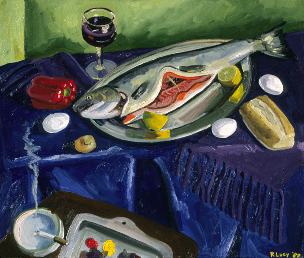 Salmon Still Life