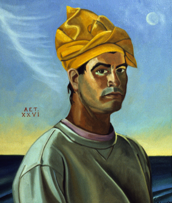 Self Portrait with Yellow Turban