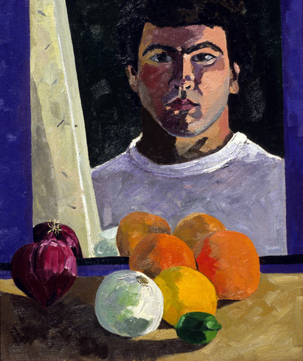 Self Portrait with Fruit