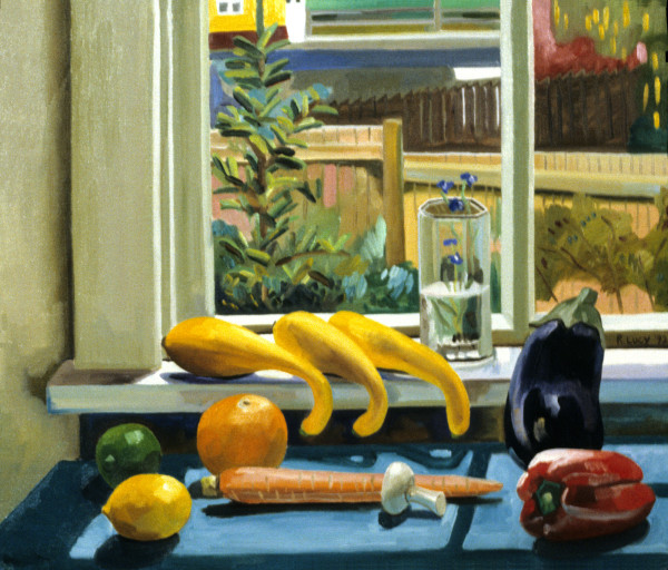 Three Squash Still Life