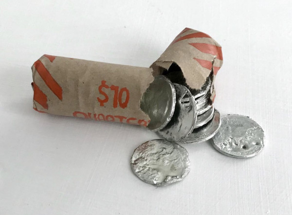 Classic Roll of Quarters by Ryan Garvey