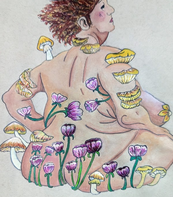 Mushroom Woman #2 by Michaela Johnson