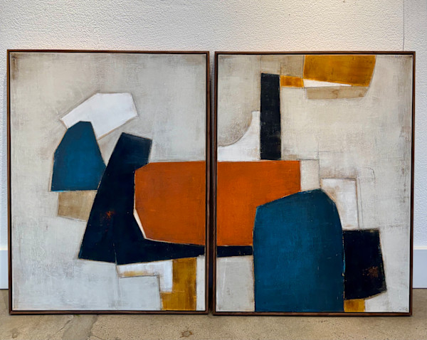 The dialog | 11 diptych - Firenze by Kippi Leonard, Image 1.