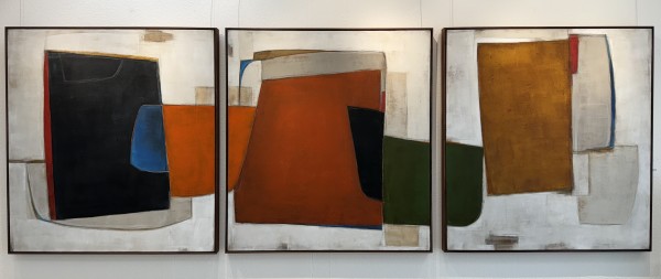Urban PS |  triptych | 1965 series by Kippi Leonard Art Studio