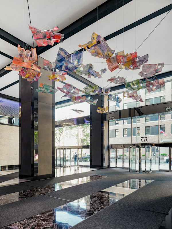 Taking Flight Installation by Shelley Heffler