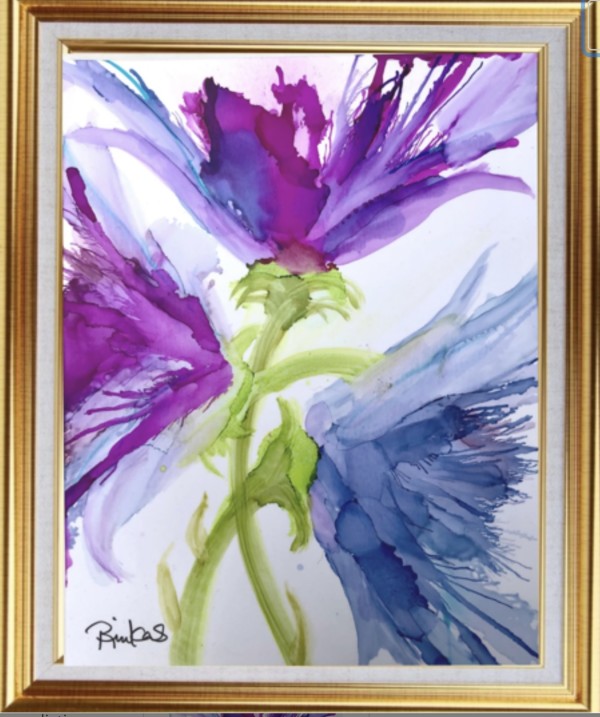 Purple and Blue Blooms