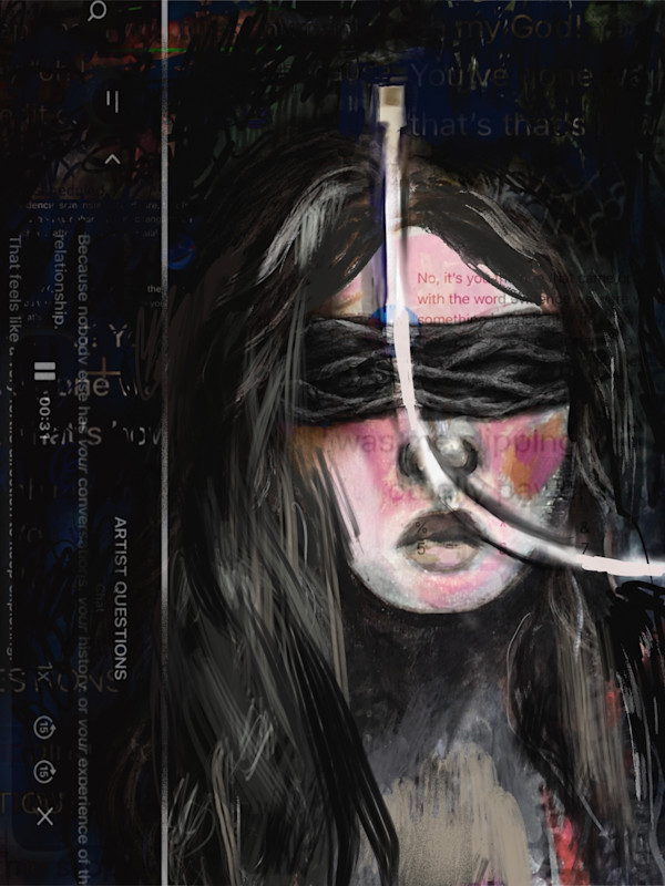 Painting and development (work in progress) by Diana Riukas, Image 1.