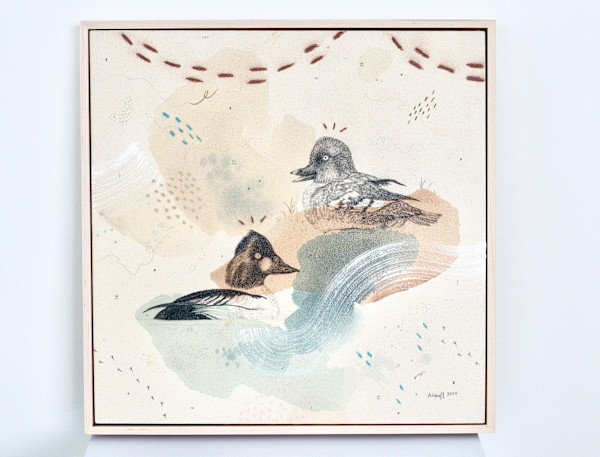 Common Goldeneye, the Bond of Ducks by Alicia Hauff Studio