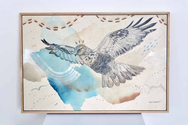 "Rough Legged Hawk, Guardian of the North" by Alicia Hauff Studio