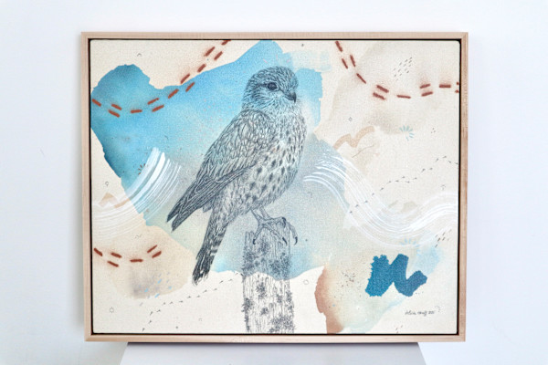 "Merlin, Small in Size, Large in Character" by Alicia Hauff Studio