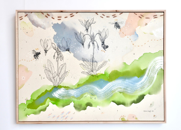 "Shooting Star, Queen Bees' Knees" by Alicia Hauff Studio, Image 2.