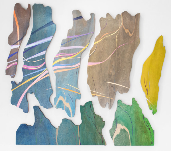 The Violet Crown Trail, (six remaining pieces in the series) by Alicia Philley
