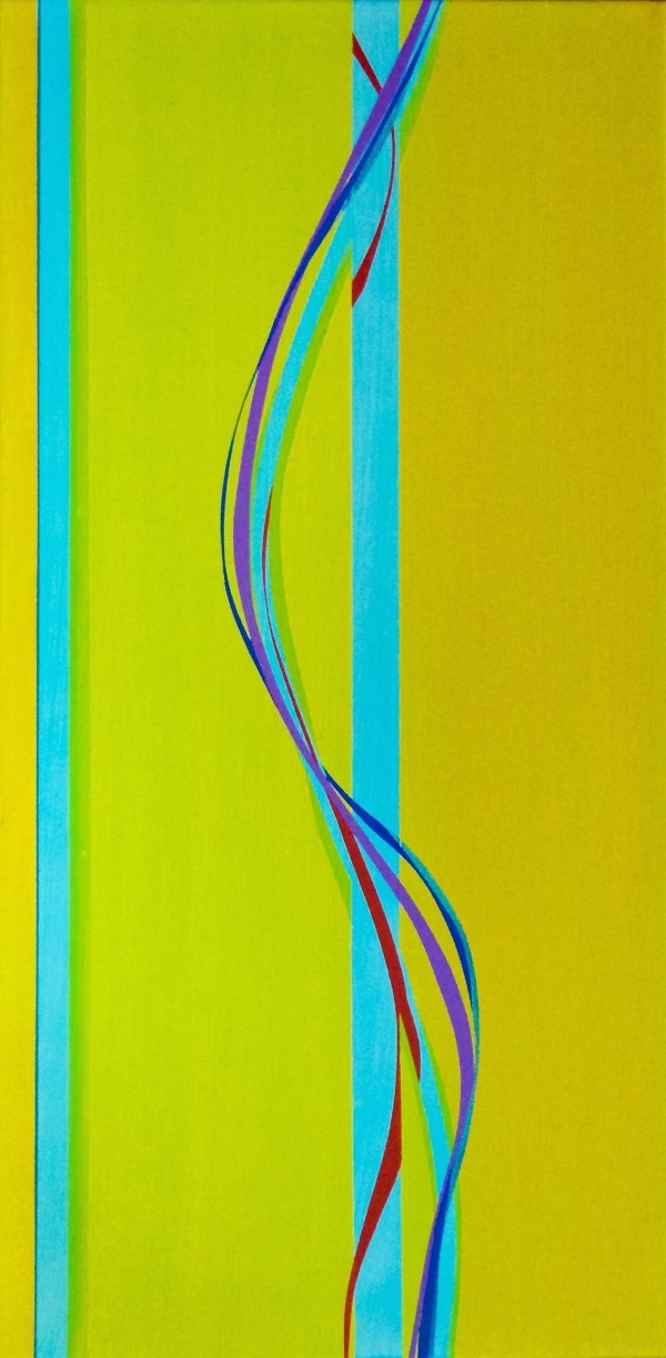 Ribbons of Light, limited edition prints, original painting part of private collection by Alicia Philley