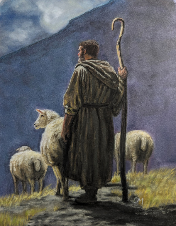 good shepherd no 1 by Carol Motsinger