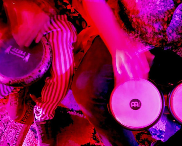 Cafe Bosna - Drumming On The Side by Xan Blood Walker, Image 1.