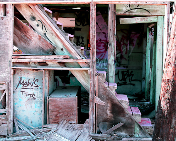 Mews at Bombay Beach by Xan Blood Walker