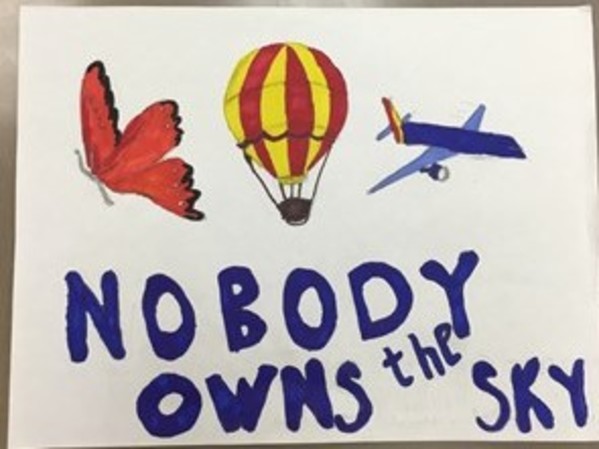 Nobody Owns the Sky - Student Art Exhibition
