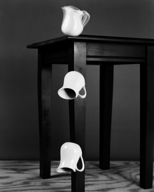 Motion Study of Falling Pitchers by Abelardo Morell