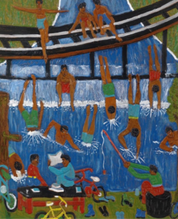 The Curvey II by Winfred Rembert