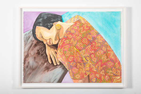Iris - Diptych by Aliza Nisenbaum