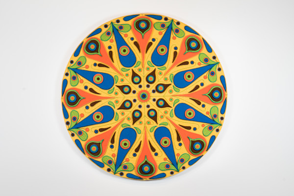 Meditation on a Jonathan Adler Pillow by Chris Bogia