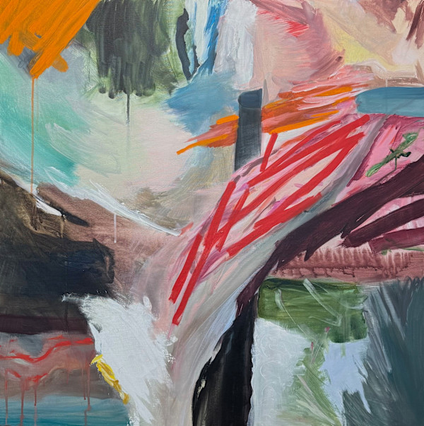 Bees and Flowers by Kathy Knaus