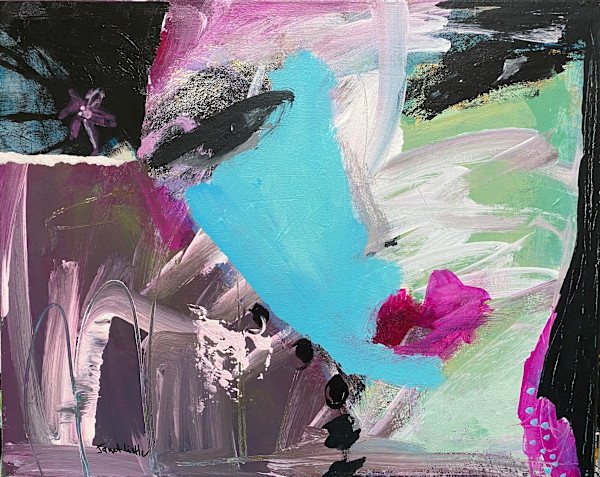 Mis Demeanor by Janet Little Art