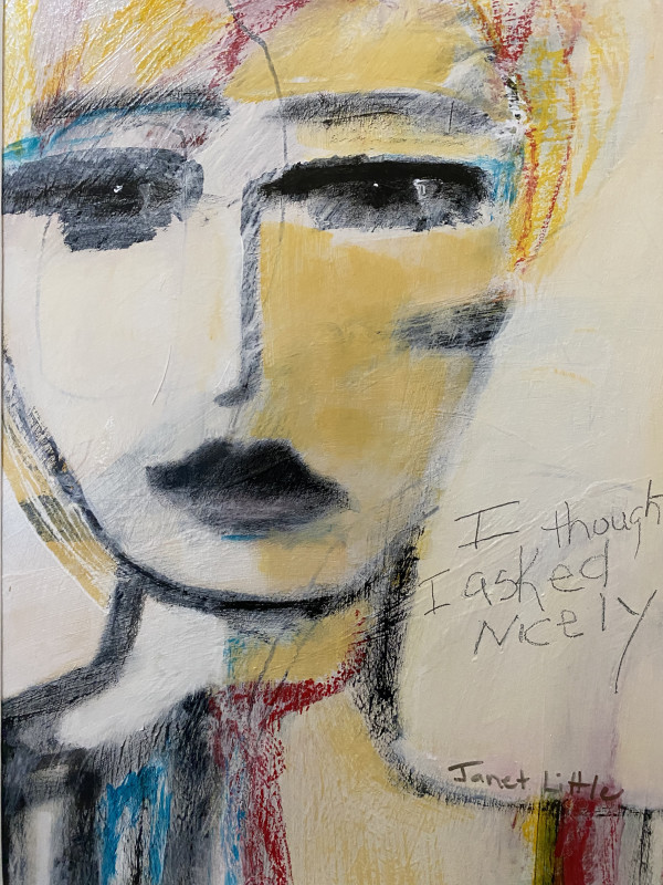 I Really Did by Janet Little Art