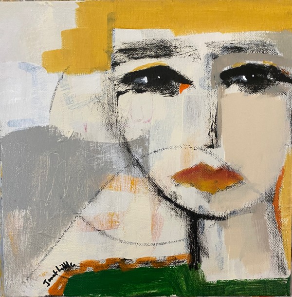 Rather Be Crazy by Janet Little Art