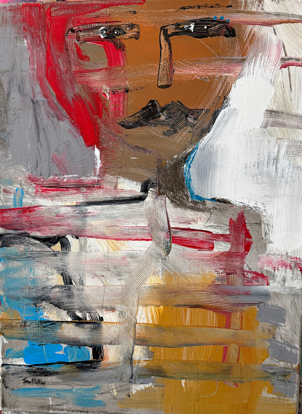 If They Knew What She Was Thinking by Janet Little Art, Image 1.