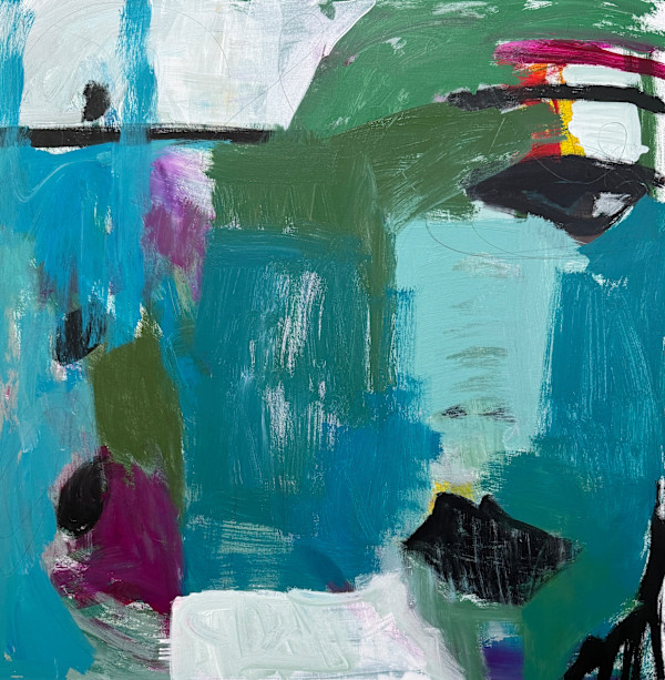 Remedy in Blue by Janet Little Art, Image 1.