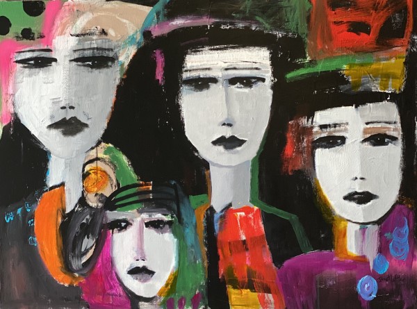 Millie's Calm Confidence by Janet Little Art