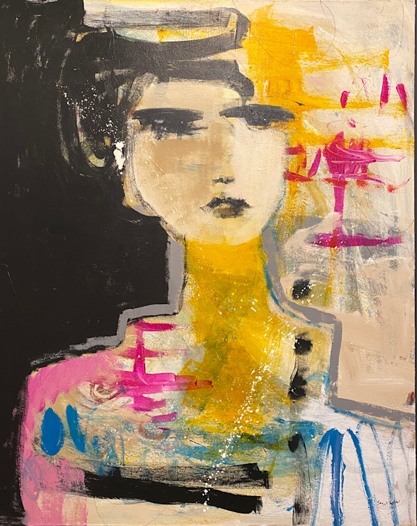 What's Wrong With Being Confident? by Janet Little Art