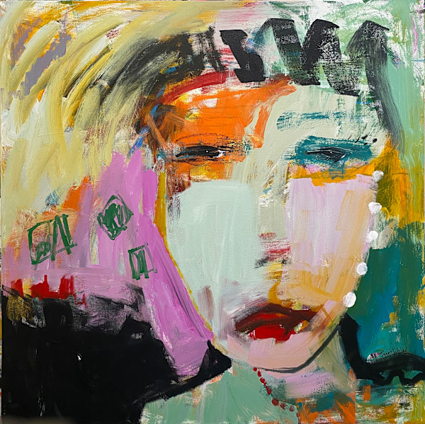 Calm in the Chaos by Janet Little Art