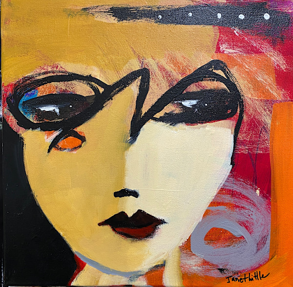 They Help To See Clearly by Janet Little Art