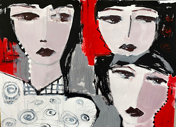 Sister's Soul by Janet Little Art