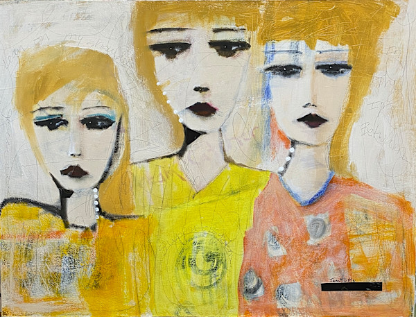 In The In-Between by Janet Little Art