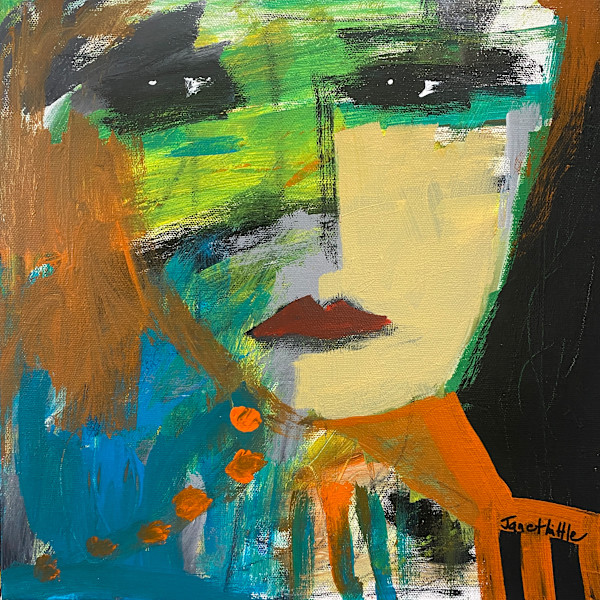 Going It Alone by Janet Little Art