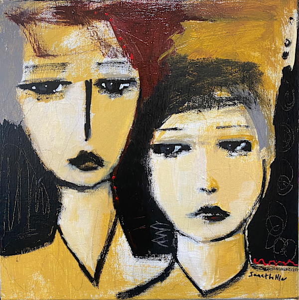 Companion Peace by Janet Little Art