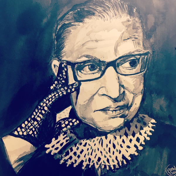 Ruth Bader Ginsburg Tribute by Eileen Backman
