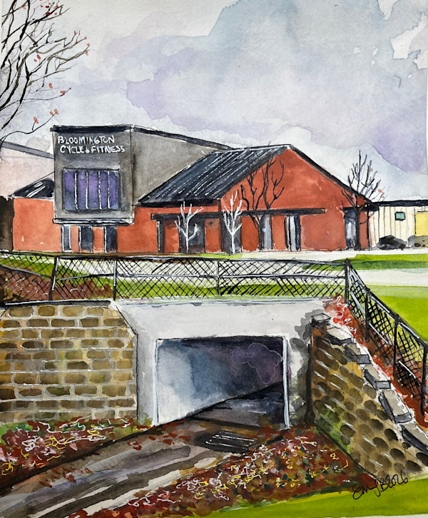 Bloomington Cylce by Eileen Backman, Image 1.